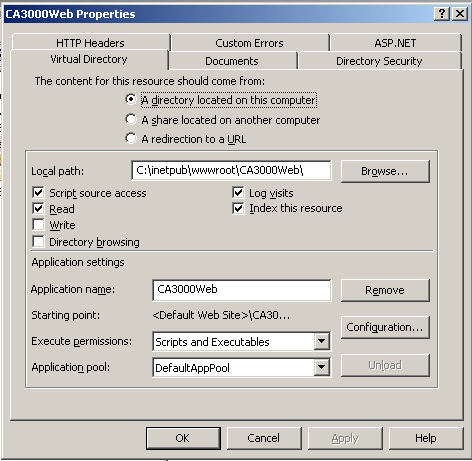 5 Instellingen Windows Server 2003 1.Voor installatie is windows update Framework.net 4.