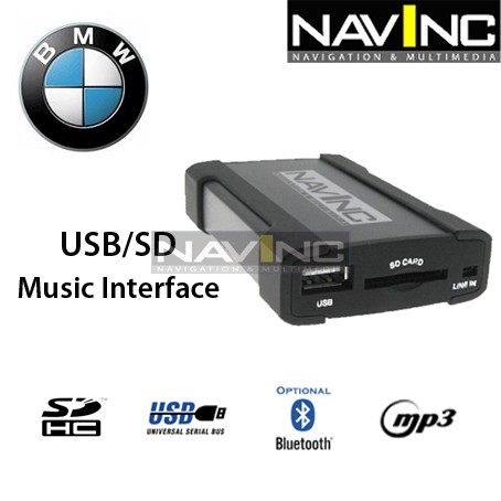 BMW Business USB/SD interface 10-pins wisselaar aansluiting Art.