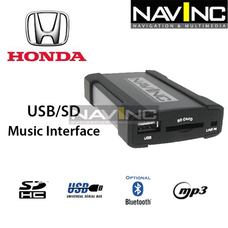 Honda USB/SD interface 14-pins wisselaar aansluiting Art.