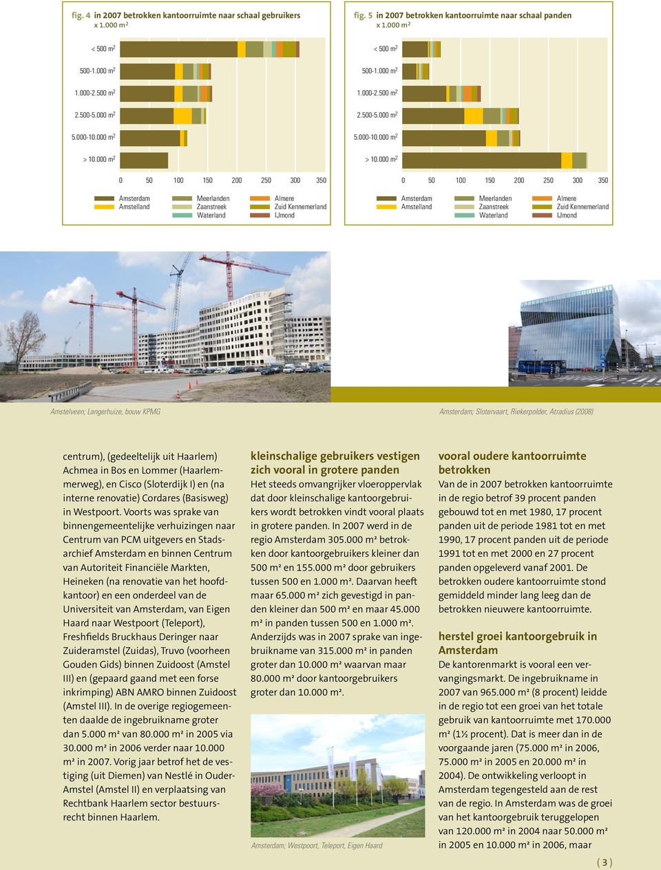 Voorts was sprake van binnengemeentelijke verhuizingen naar Centrum van PCM uitgevers en Stadsarchief Amsterdam en binnen Centrum van Autoriteit Financiële Markten, Heineken (na renovatie van het