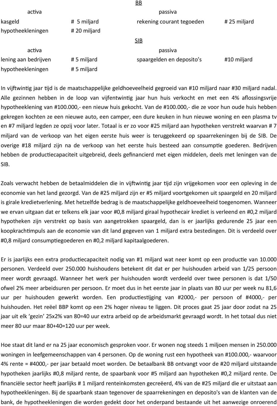 vijfentwin;g! jaar! hun! huis! verkocht! en! met! een! 4%! aflossingsvrije! hypotheeklening!van!#100.000,b!een!nieuw!huis!gekocht.!van!de!#100.000,b!die!ze!voor! hun!oude!huis!hebben! gekregen!