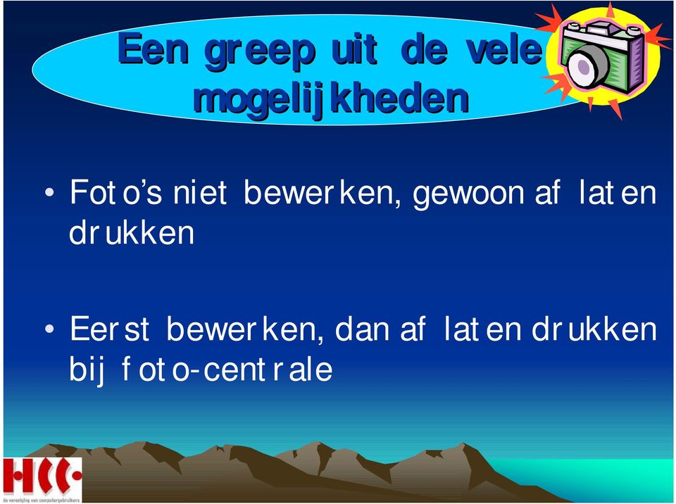 bewerken, gewoon af laten drukken