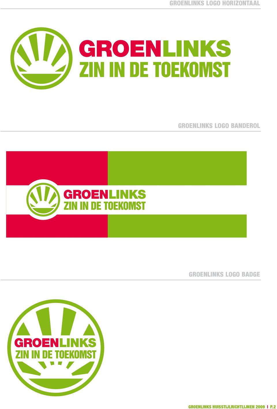 groenlinks logo badge