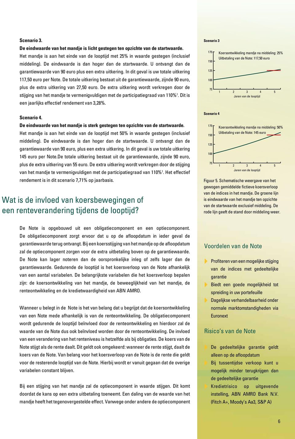 De totale uitkering bestaat uit de garantiewaarde, zijnde 90 euro, plus de extra uitkering van 27,50 euro.