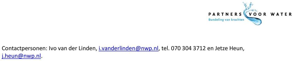 vanderlinden@nwp.nl, tel.