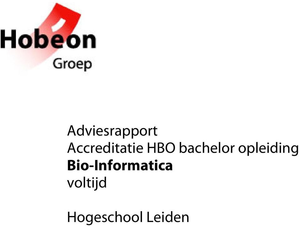 bachelor opleiding