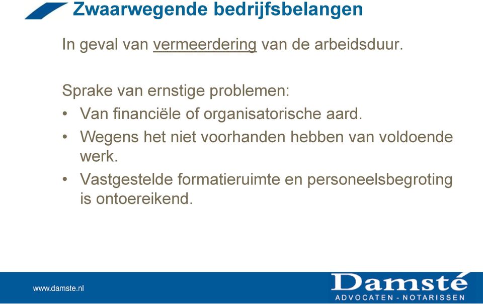 Sprake van ernstige problemen: Van financiële of organisatorische