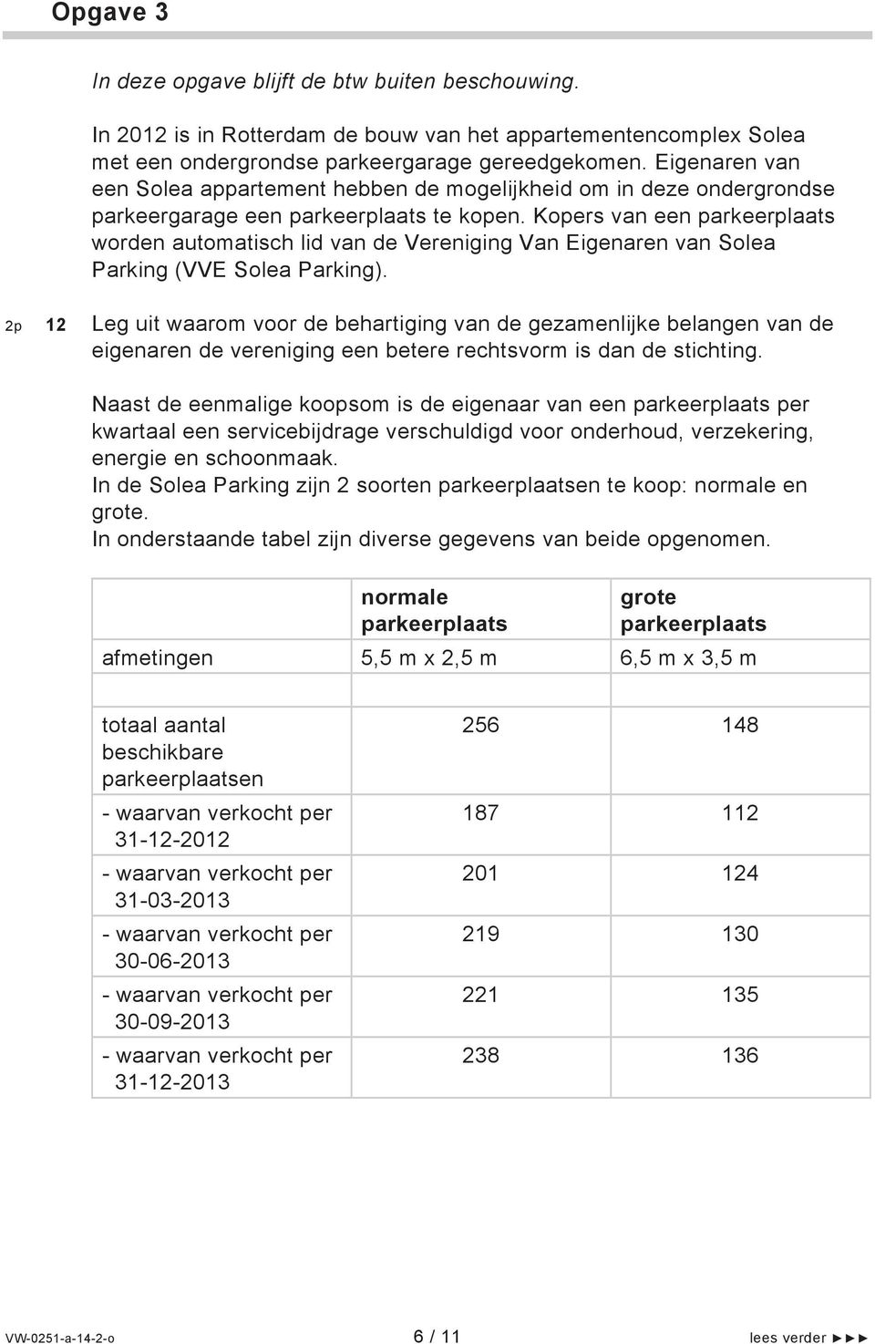 Kopers van een parkeerplaats worden automatisch lid van de Vereniging Van Eigenaren van Solea Parking (VVE Solea Parking).