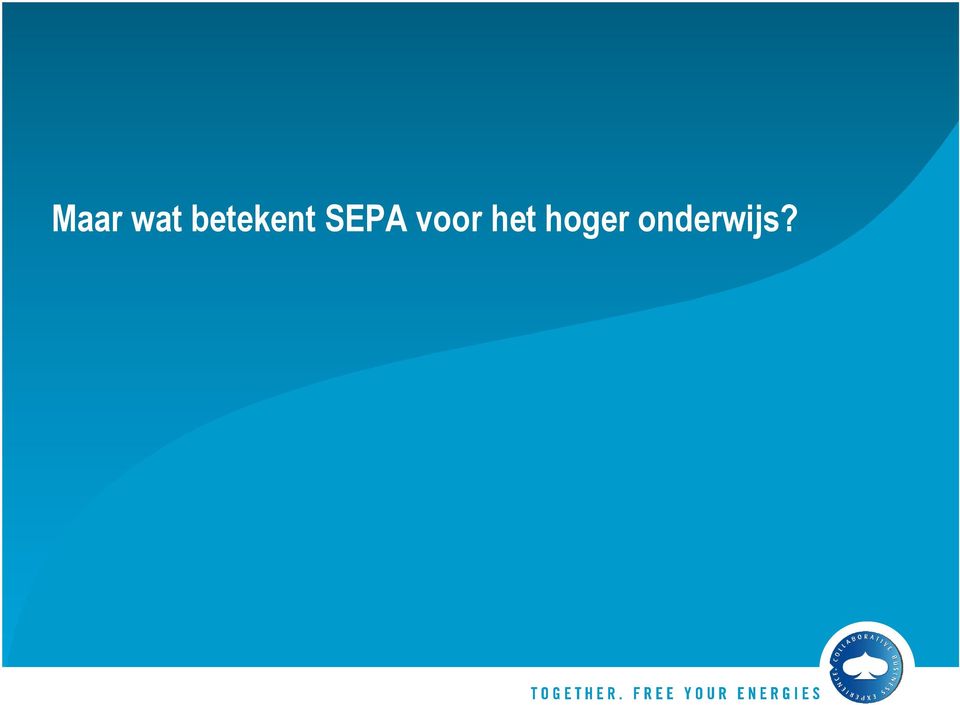 SEPA voor