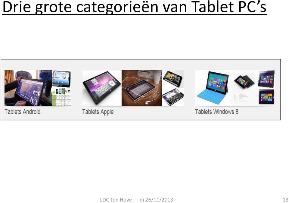 Tablet PC s LDC