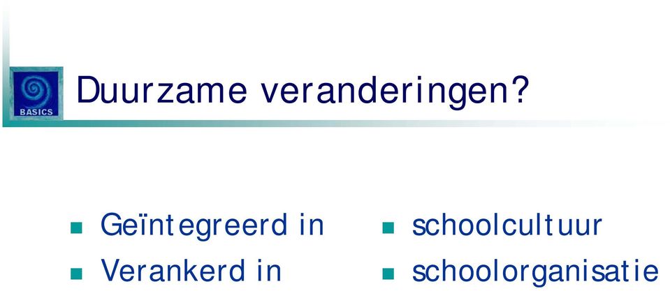 Geïntegreerd in