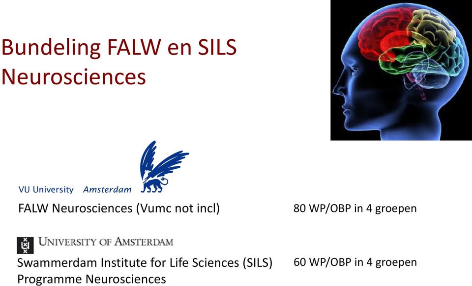 groepen Swammerdam Institute for Life Sciences