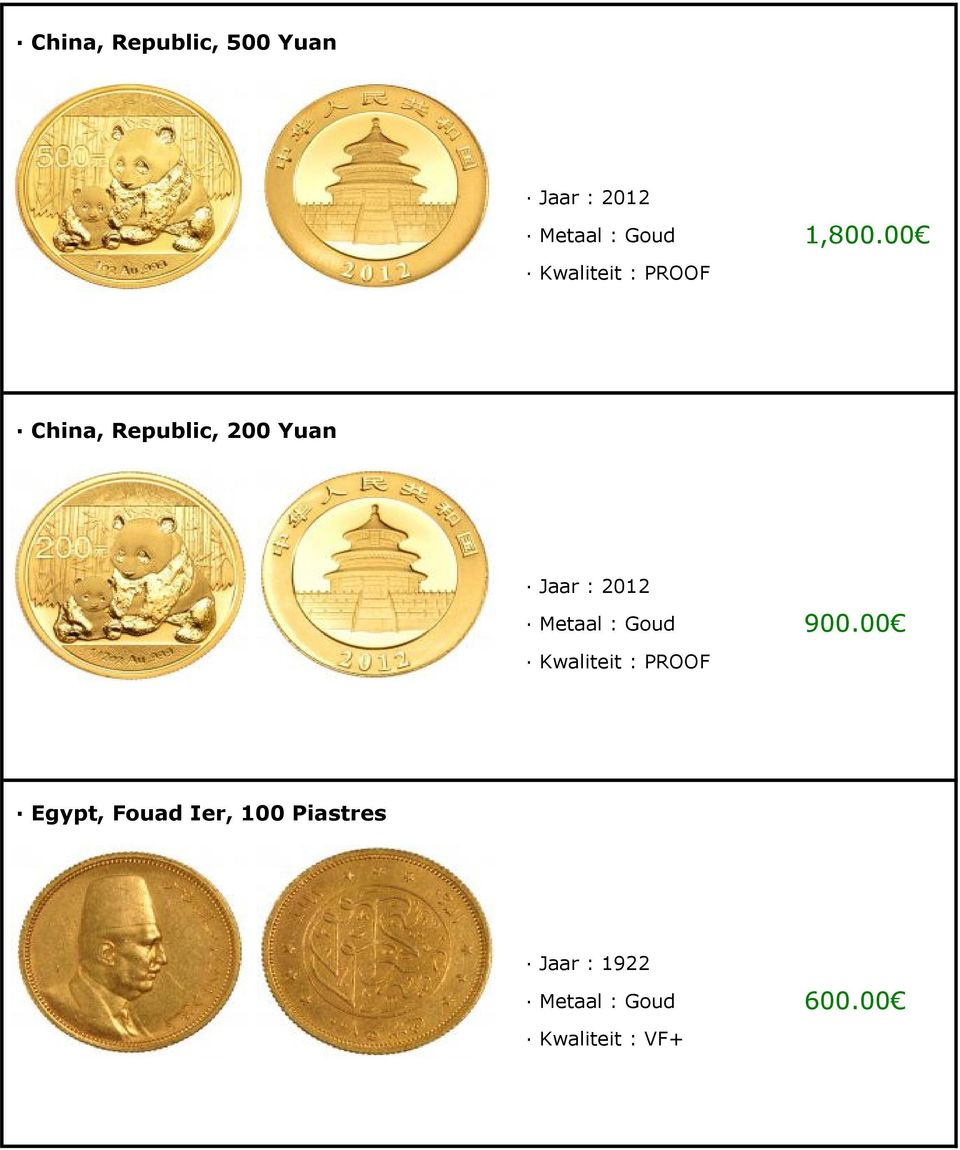 00 China, Republic, 200 Yuan Jaar : 2012