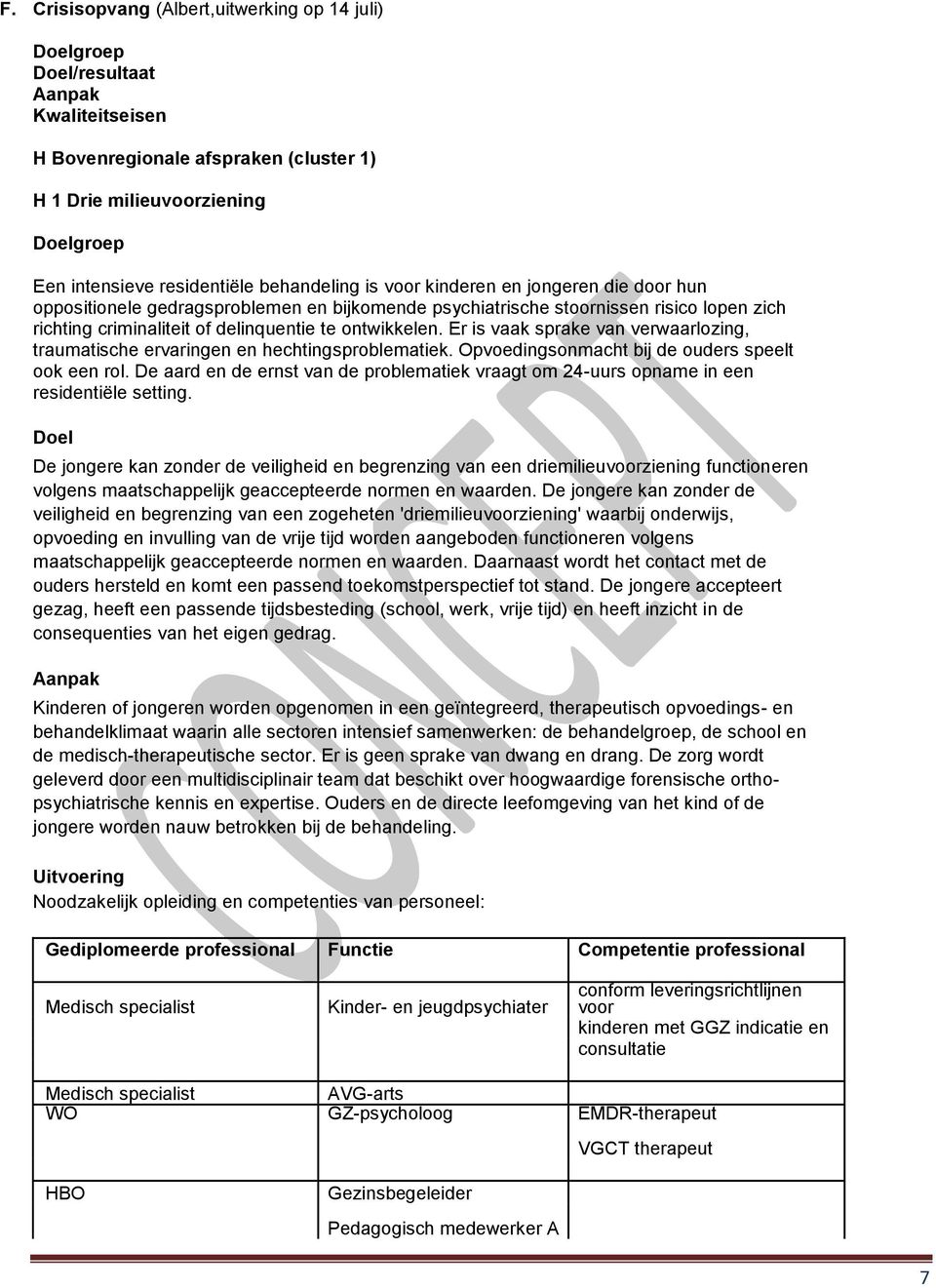 Er is vaak sprake van verwaarlozing, traumatische ervaringen en hechtingsproblematiek. Opvoedingsonmacht bij de ouders speelt ook een rol.