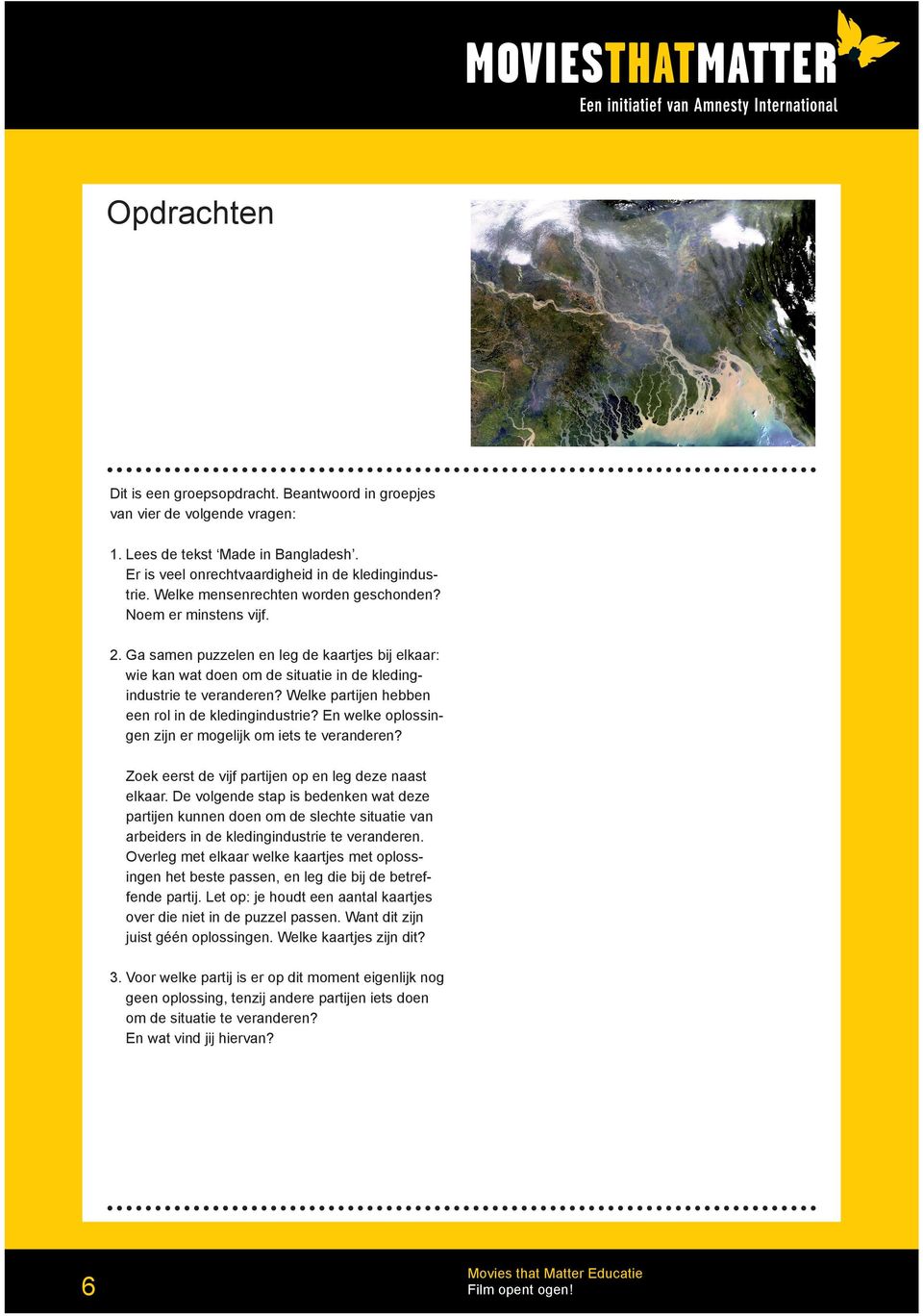 Welke partijen hebben een rol in de kledingindustrie? En welke oplossingen zijn er mogelijk om iets te veranderen? Zoek eerst de vijf partijen op en leg deze naast elkaar.