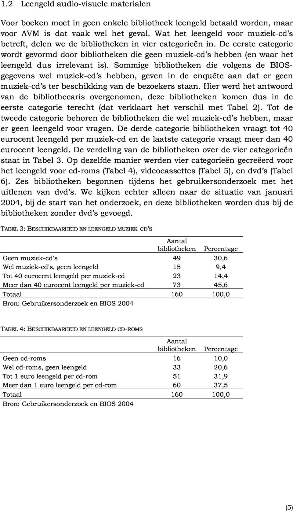 hebben, Sommige die geven geen bibliotheken muziek-cd s in de enquête die hebben volgens aan (en dat de waar er BIOS- geen het van eerste tweede de bibliothecaris ter beschikking overgenomen, van de