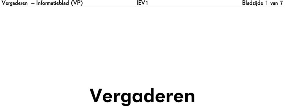 (VP) IEV1