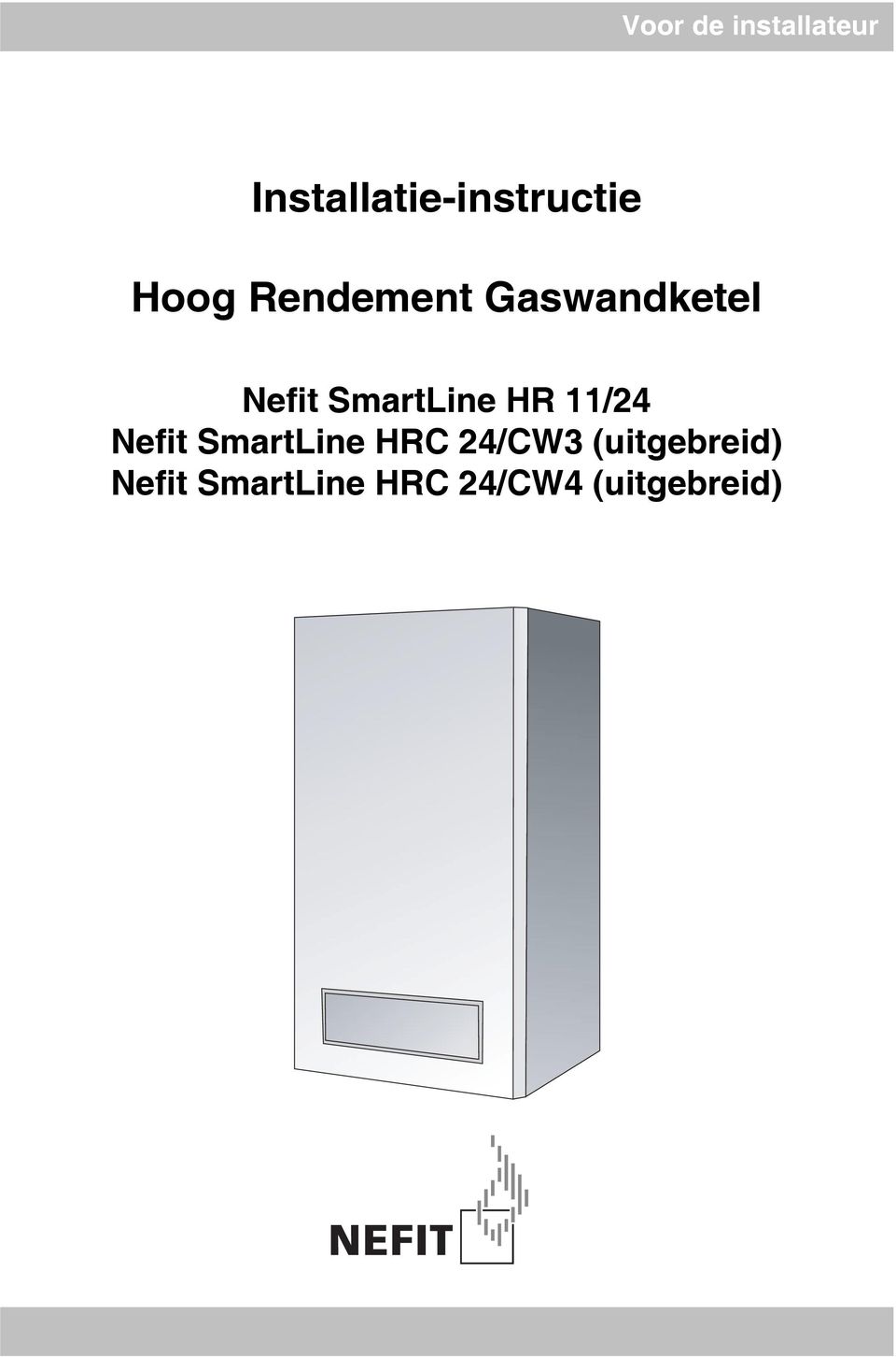 Gaswandketel Nefit SmartLine HR 11/24
