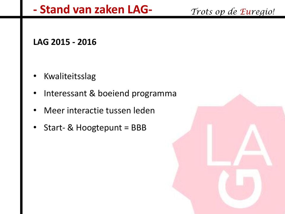 Interessant & boeiend programma