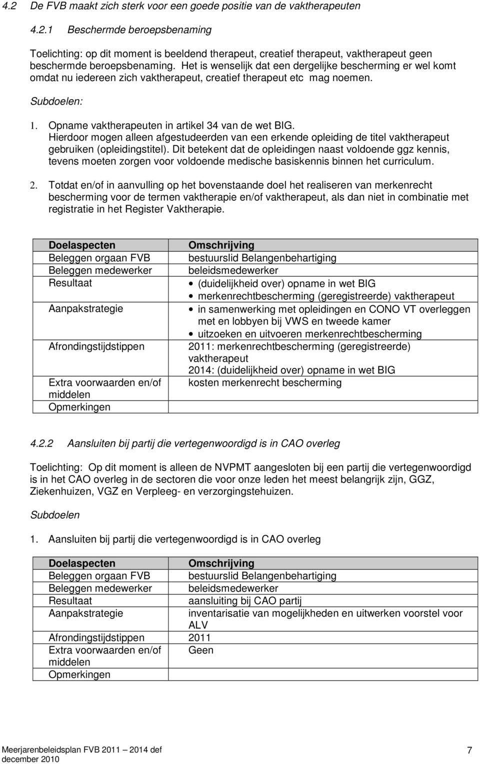 Hierdoor mogen alleen afgestudeerden van een erkende opleiding de titel vaktherapeut gebruiken (opleidingstitel).