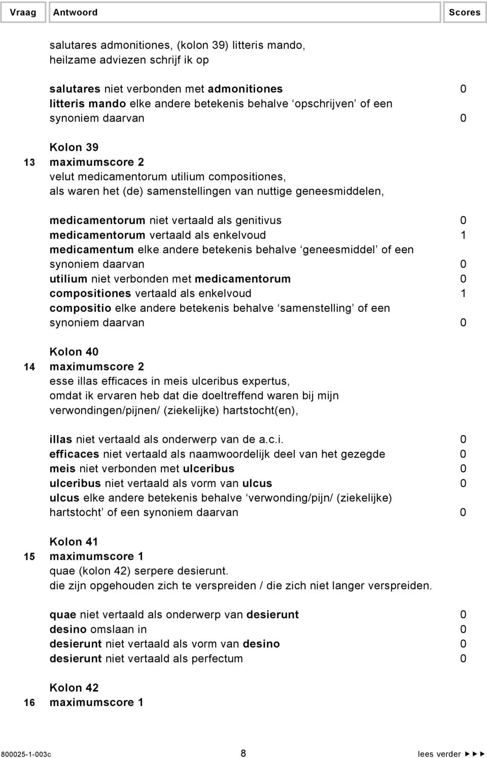 enkelvoud 1 medicamentum elke andere betekenis behalve geneesmiddel of een synoniem utilium niet verbonden met medicamentorum 0 compositiones vertaald als enkelvoud 1 compositio elke andere betekenis