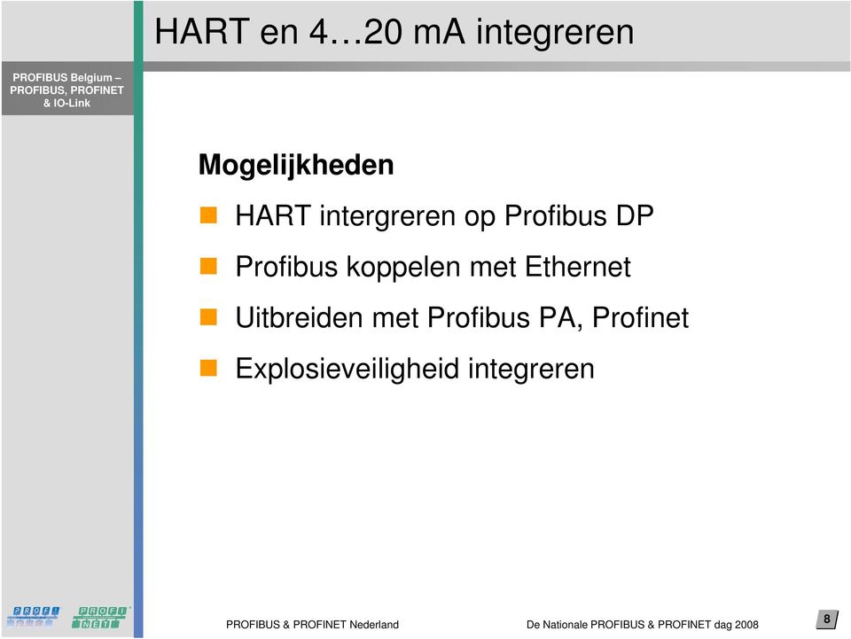 Ethernet Uitbreiden met Profibus PA,