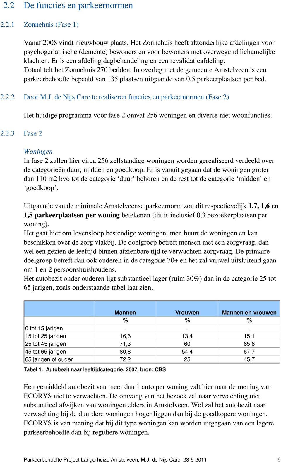 Er is een afdeling dagbehandeling en een revalidatieafdeling. Totaal telt het Zonnehuis 270 bedden.