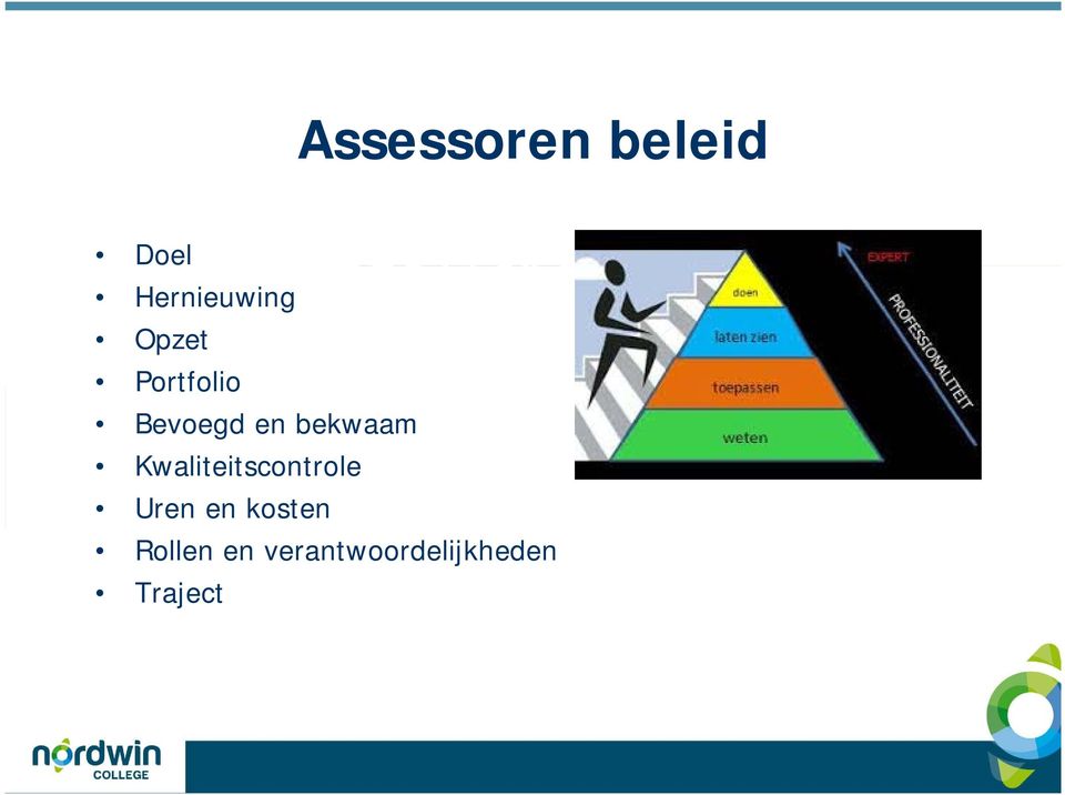 Kwaliteitscontrole Uren en kosten