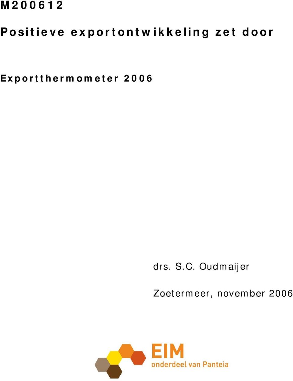Exportthermometer 2006 drs.