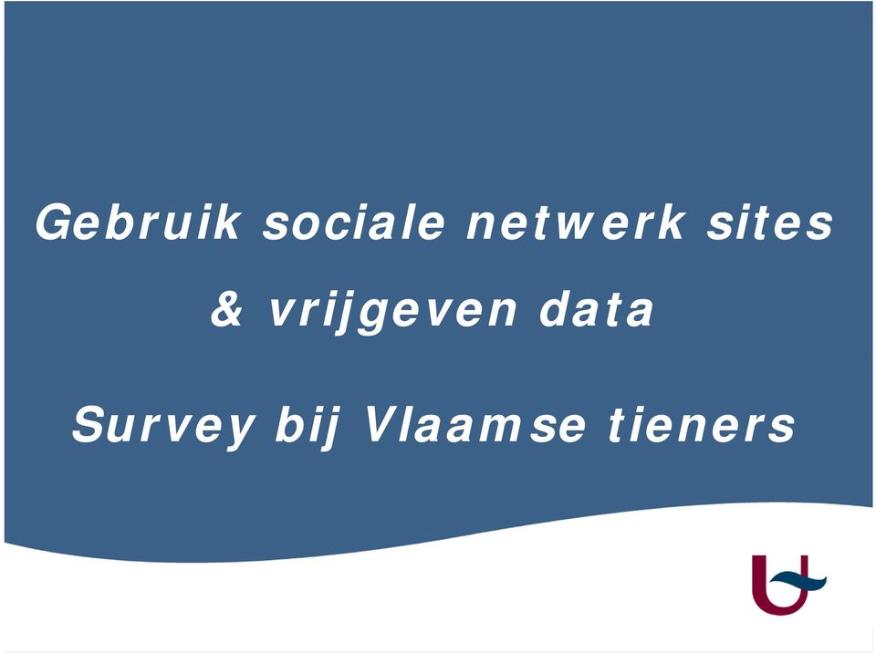 vrijgeven data