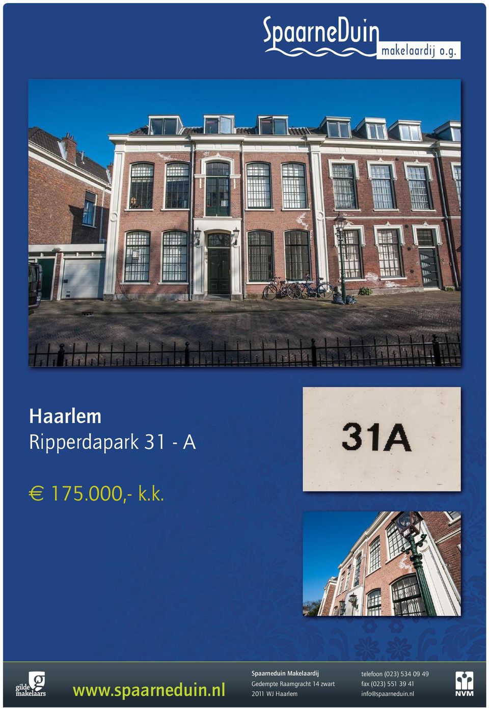 A Haarlem  A 175.