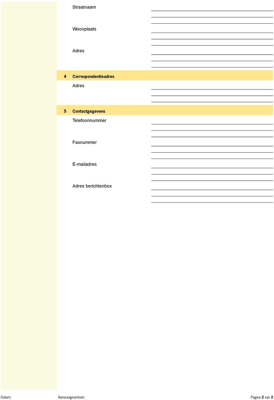 Contactgegevens Telefoonnummer Faxnummer