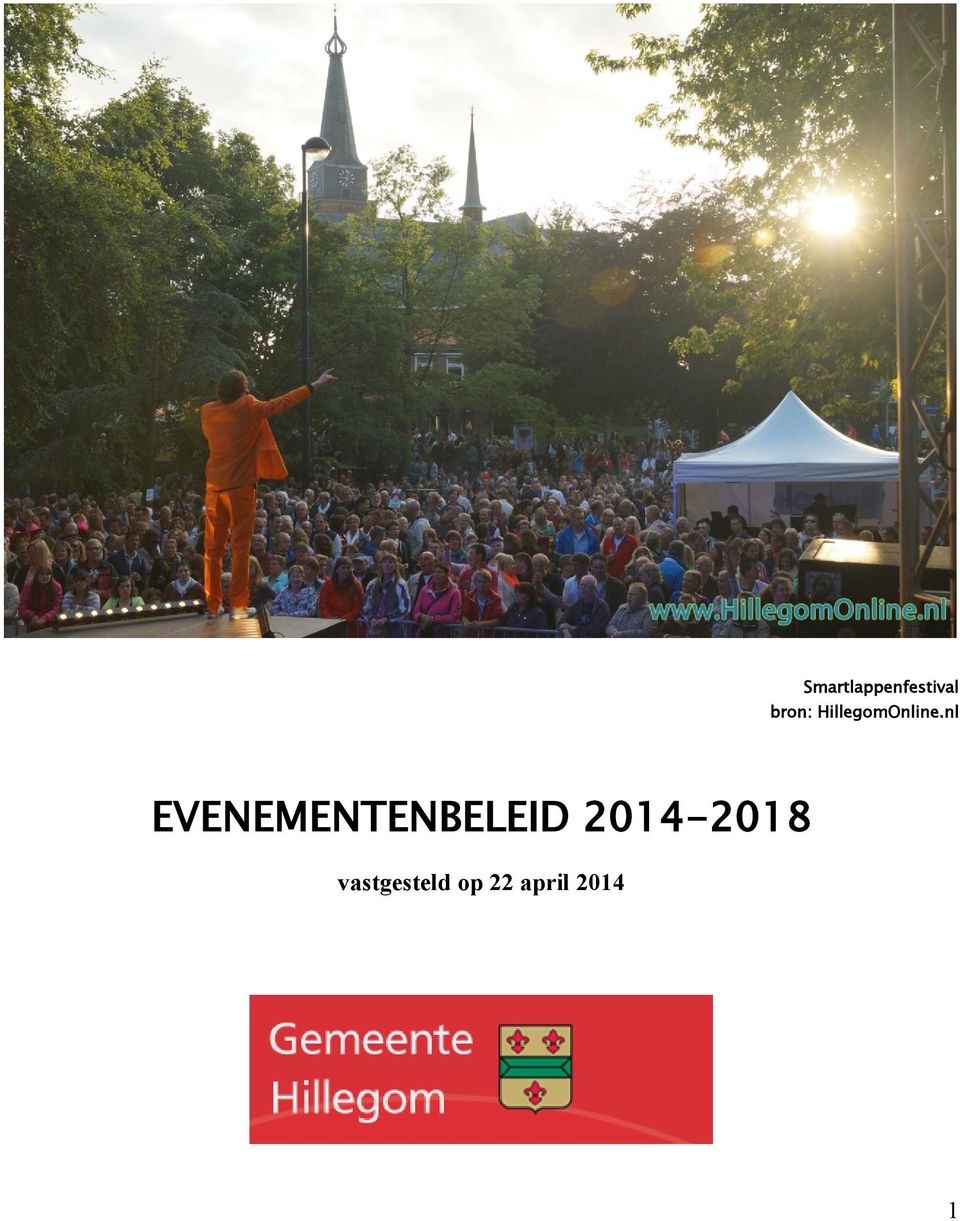 nl EVENEMENTENBELEID