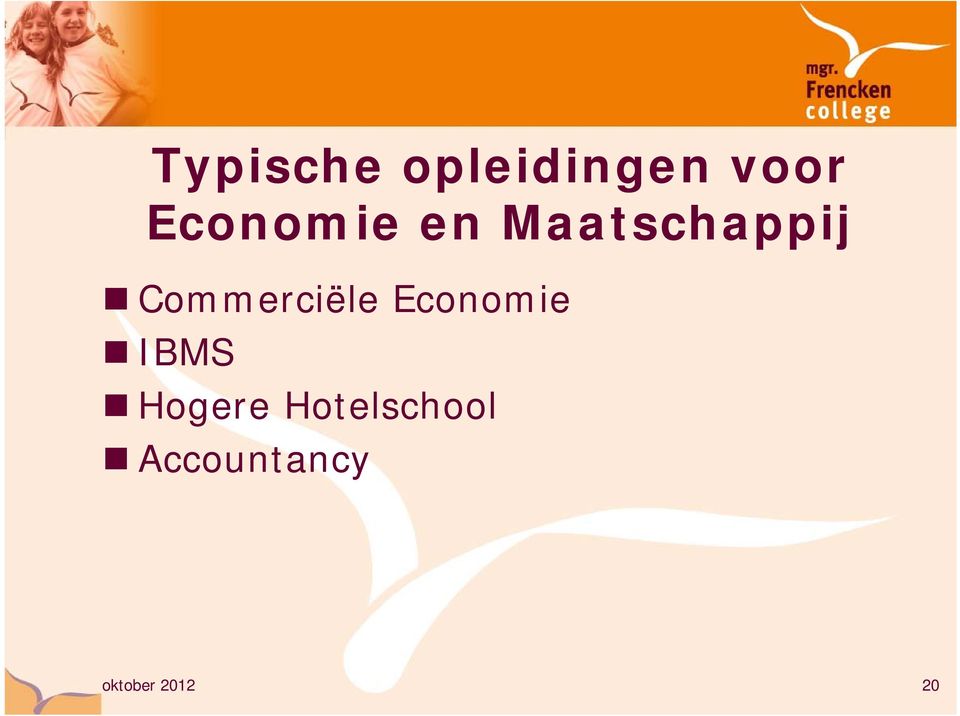 Commerciële Economie IBMS