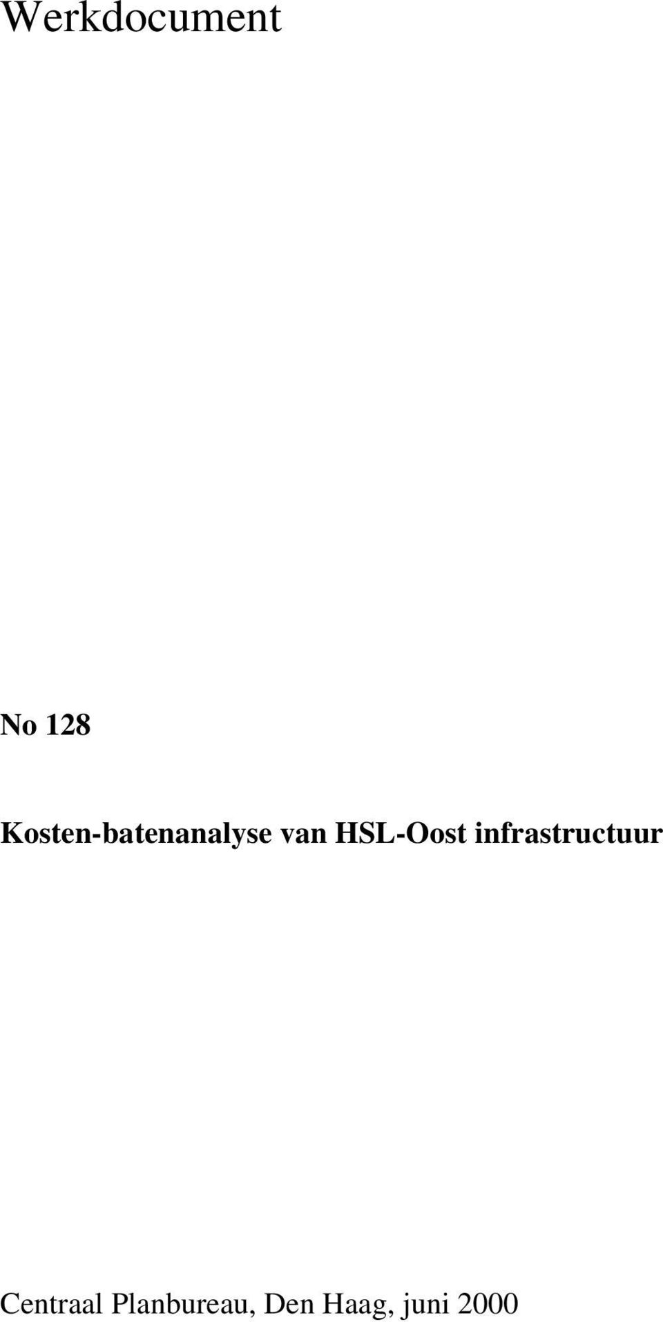 HSL-Oost infrastructuur