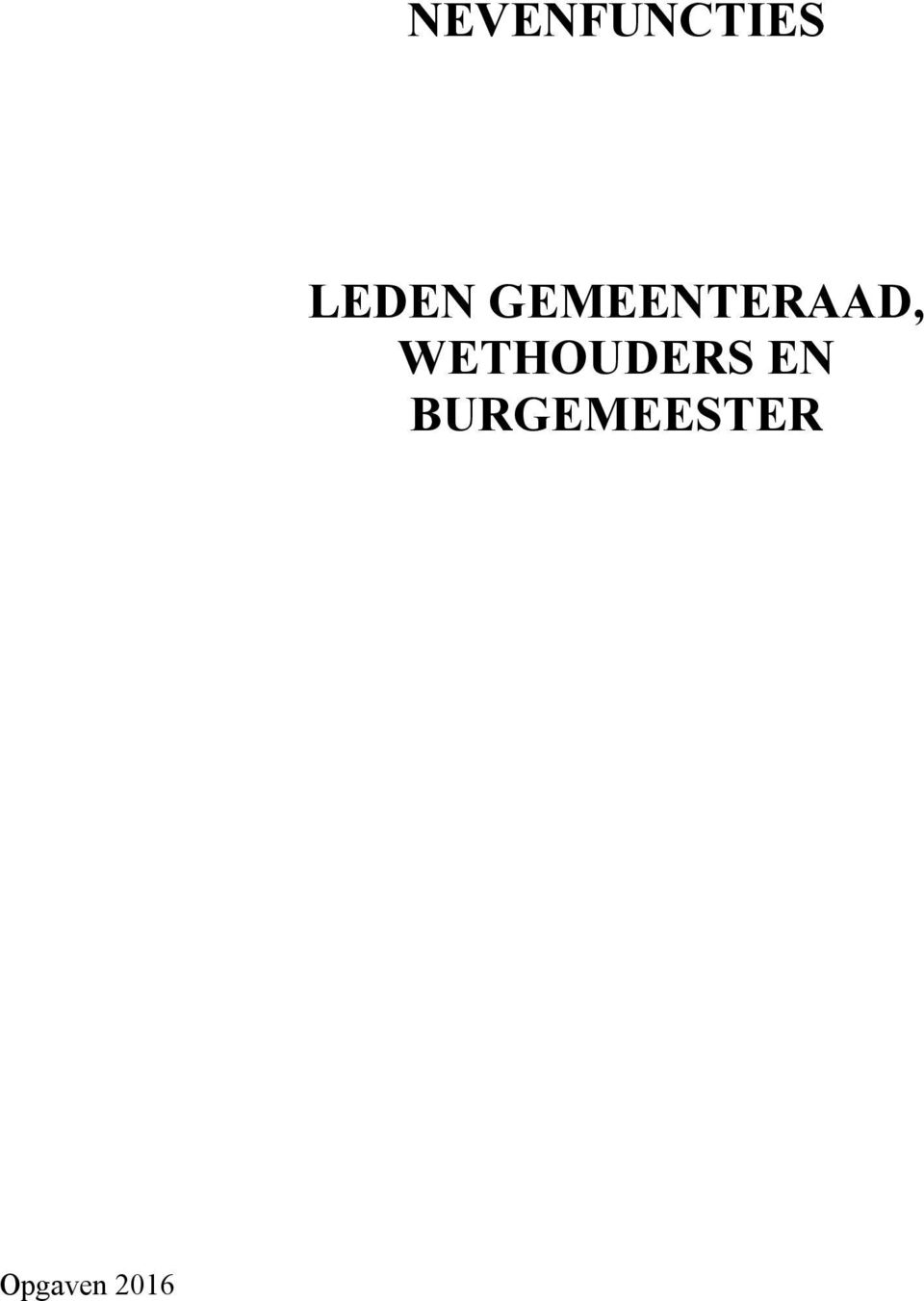 GEMEENTERAAD,