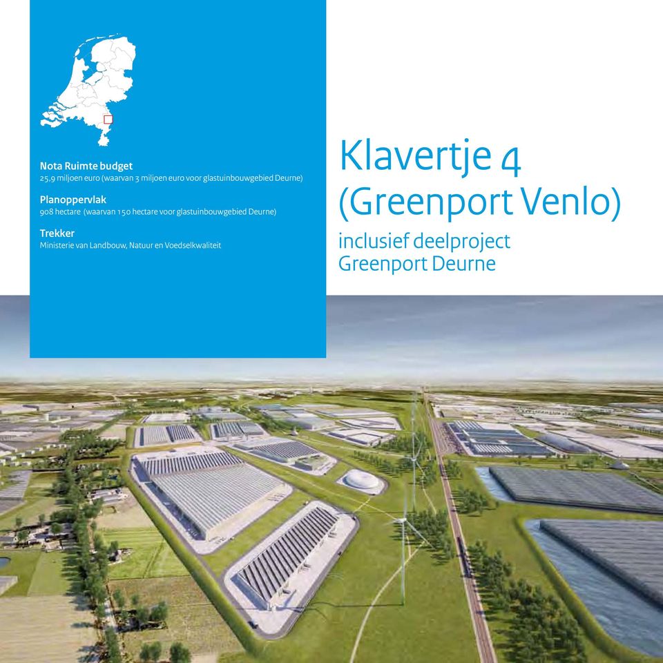 hectare voor glastuinbouwgebied Deurne) (Greenport Trekker Ministerie van