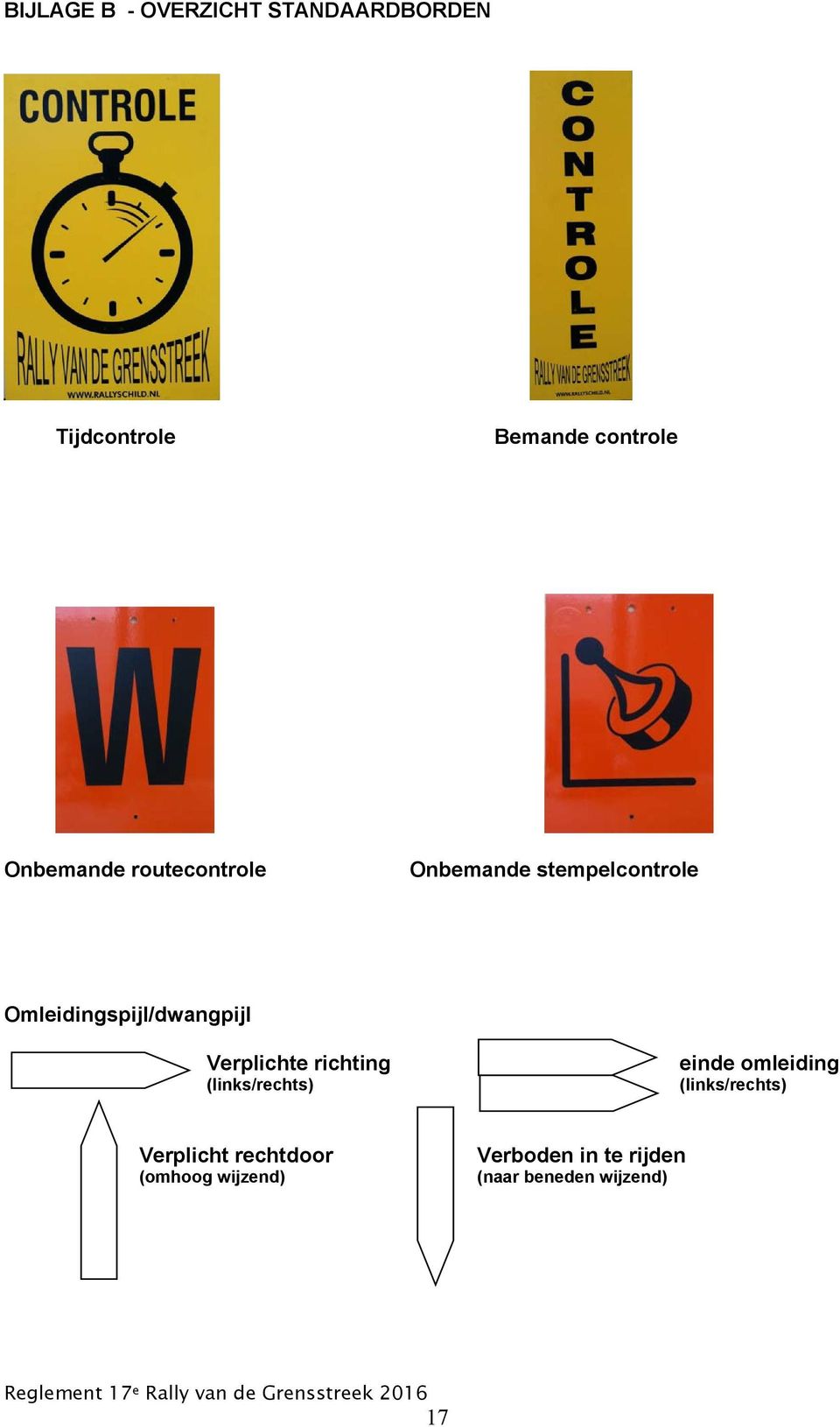 Omleidingspijl/dwangpijl Verplichte richting (links/rechts) einde