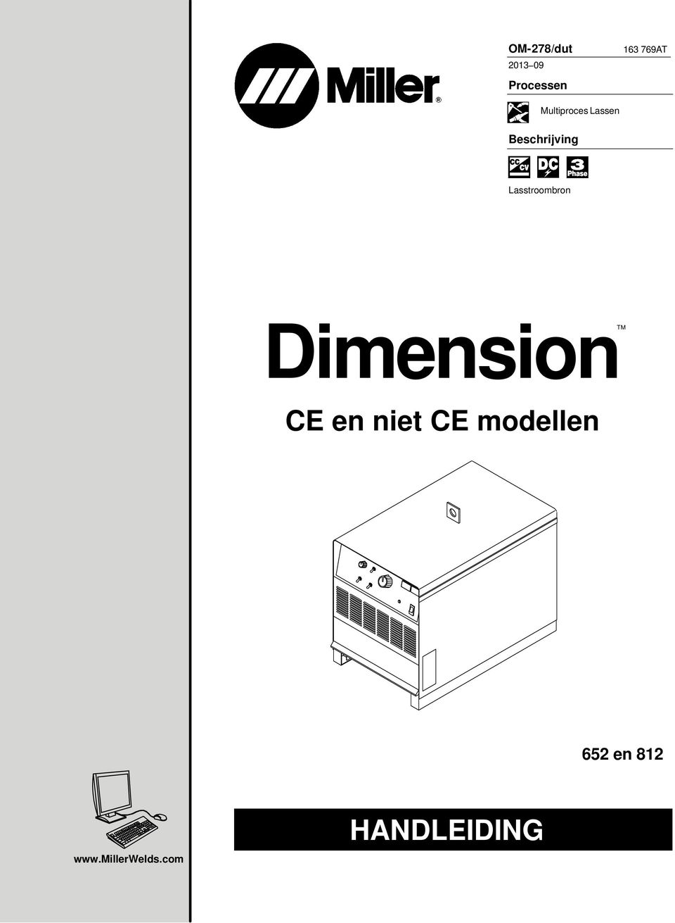 Lasstroombron Dimension CE en niet CE