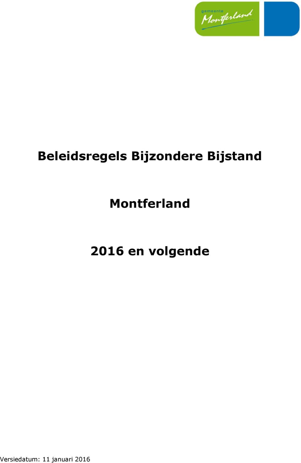Montferland 2016 en
