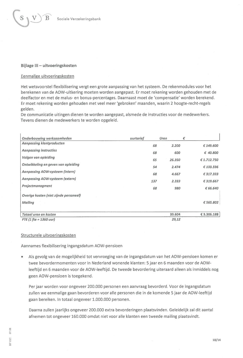 Daarnaast moet de compensatie worden berekend. Er moet rekening worden gehouden met veel meer gebroken maanden, waarin 2 hoogte-recht-regels gelden.