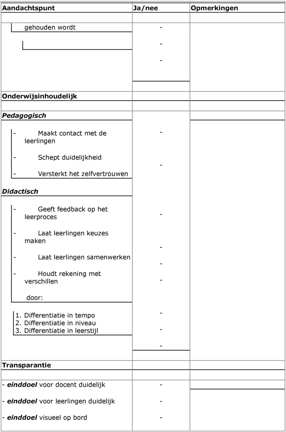 leerlingen samenwerken Houdt rekening met verschillen door: 1. Differentiatie in tempo 2. Differentiatie in niveau 3.