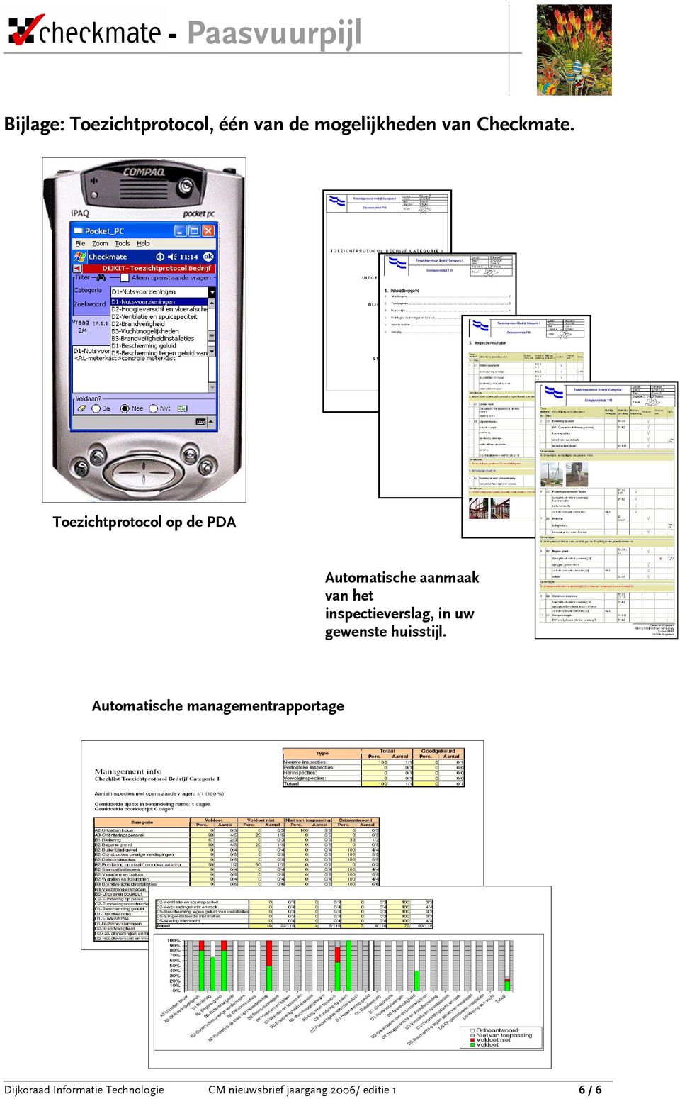 Toezichtprotocol op de PDA Automatische aanmaak van het