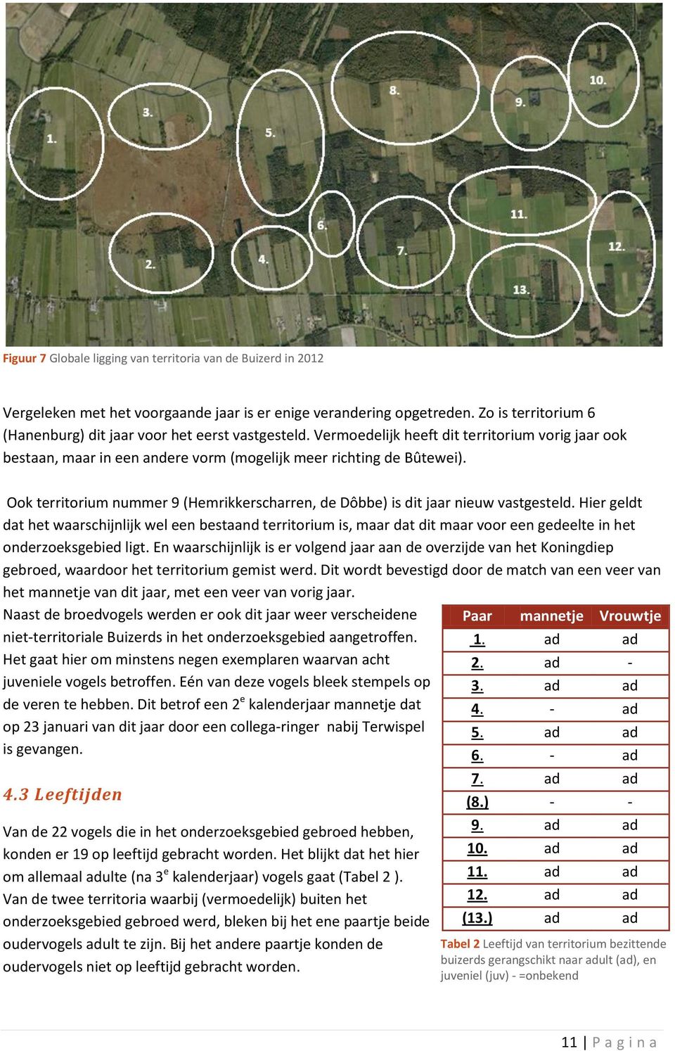 Ook territorium nummer 9 (Hemrikkerscharren, de Dôbbe) is dit jaar nieuw vastgesteld.