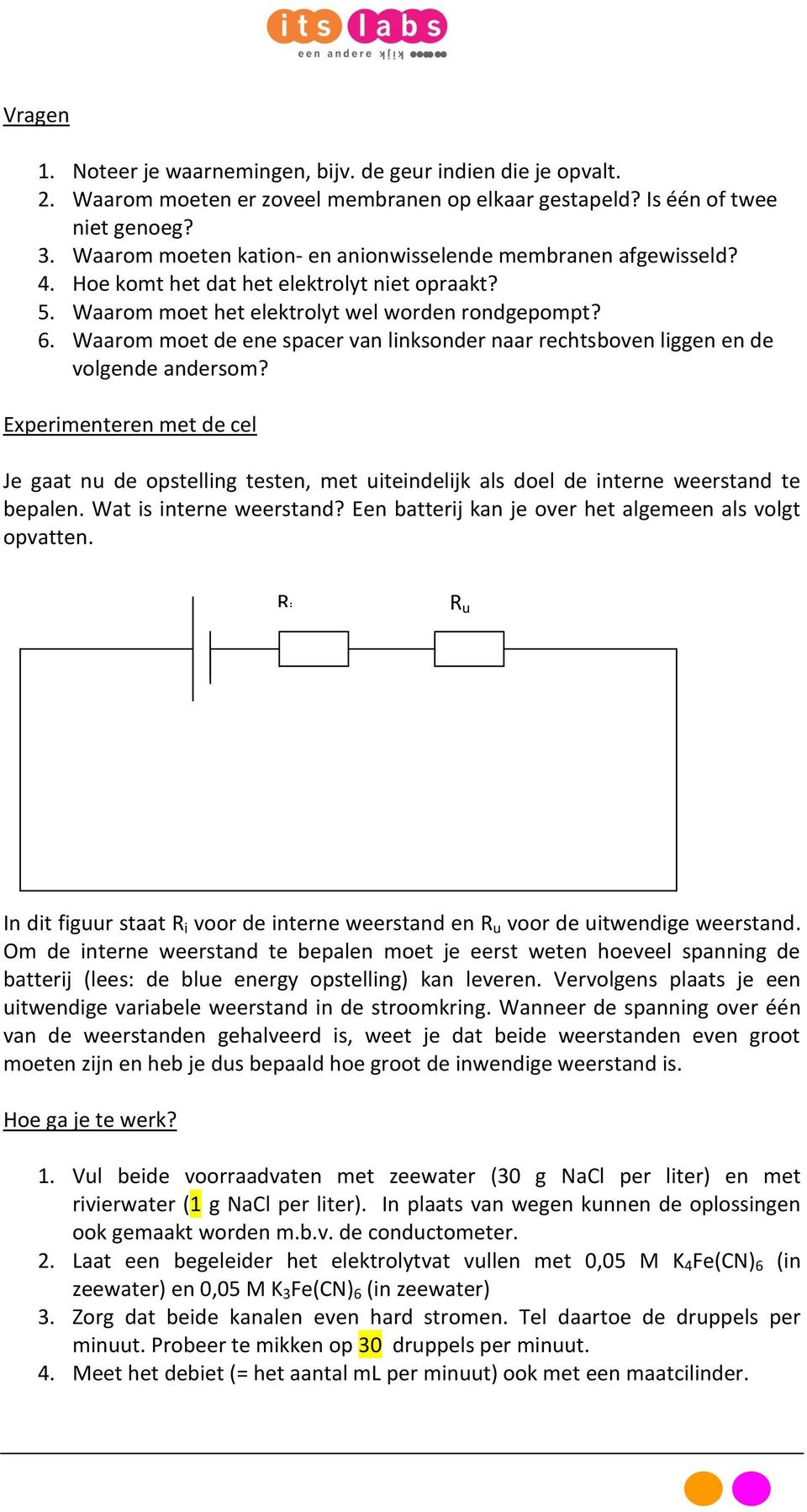 Waarom moet de ene spacer van linksonder naar rechtsboven liggen en de volgende andersom?