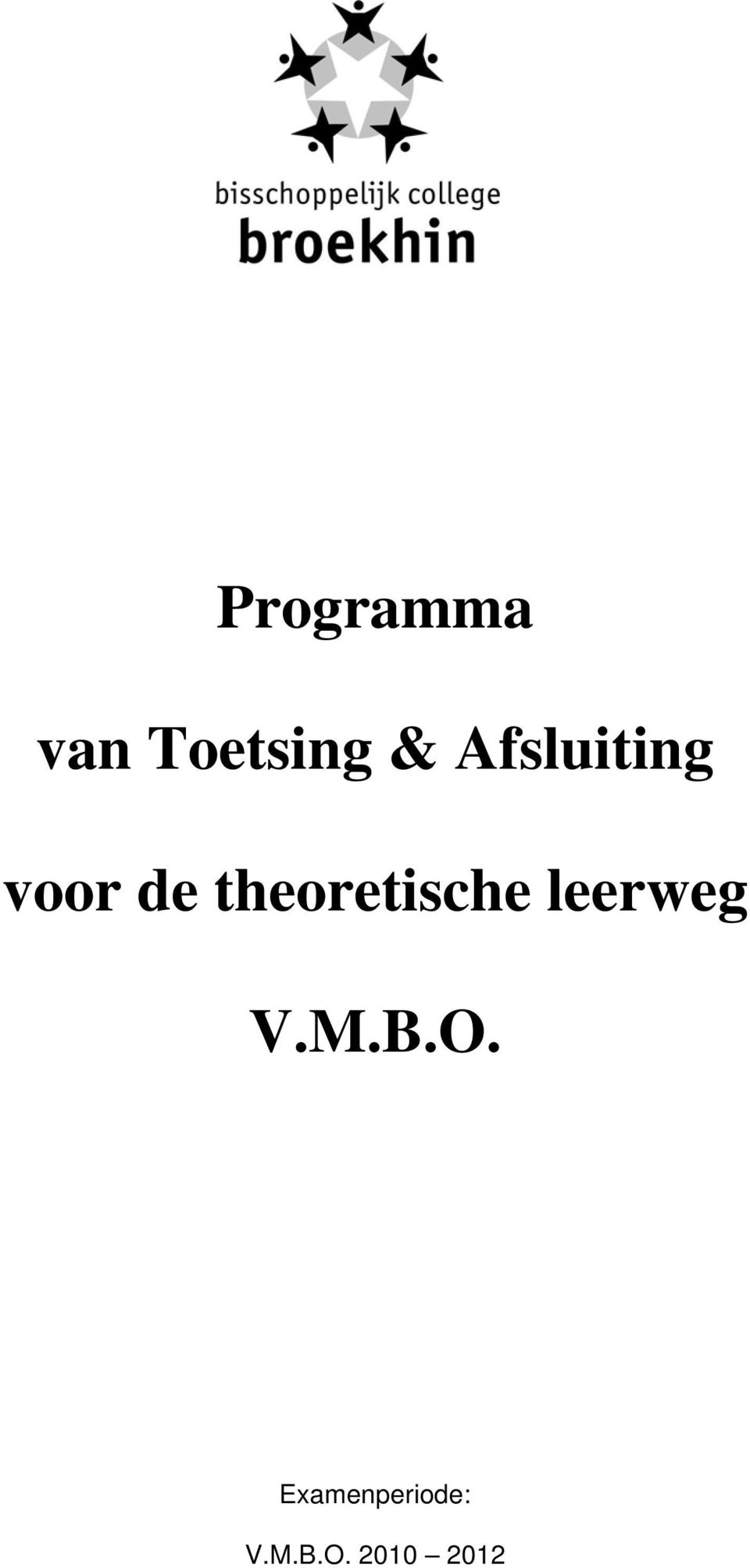 theoretische leerweg V.M.B.