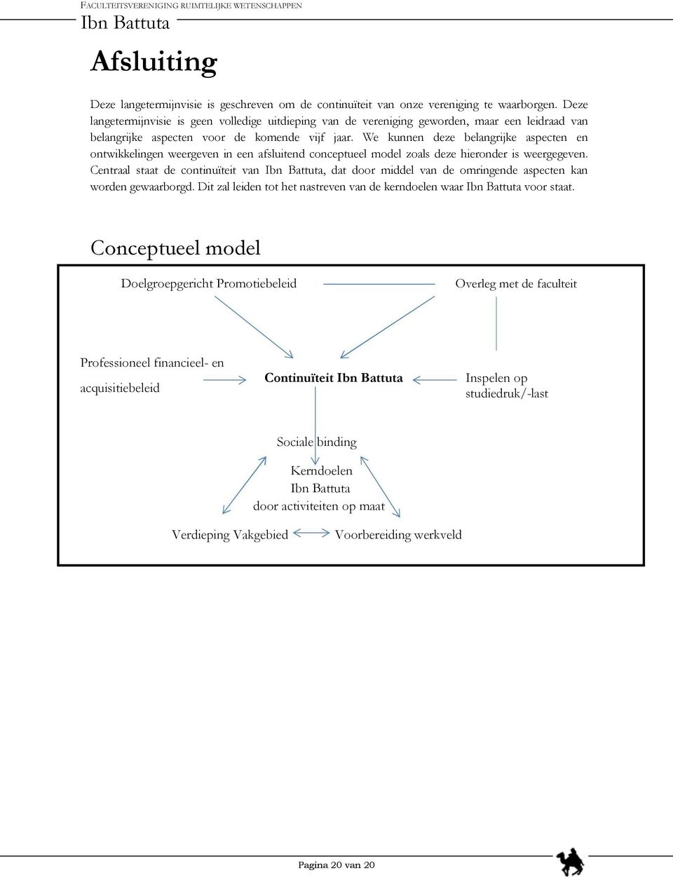 We kunnen deze belangrijke aspecten en ontwikkelingen weergeven in een afsluitend conceptueel model zoals deze hieronder is weergegeven.