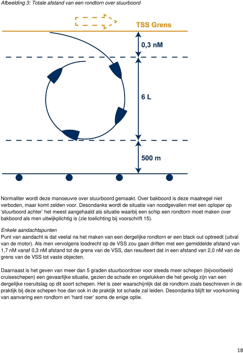 (zie toelichting bij voorschrift 15). Enkele aandachtspunten Punt van aandacht is dat veelal na het maken van een dergelijke rondtorn er een black out optreedt (uitval van de motor).