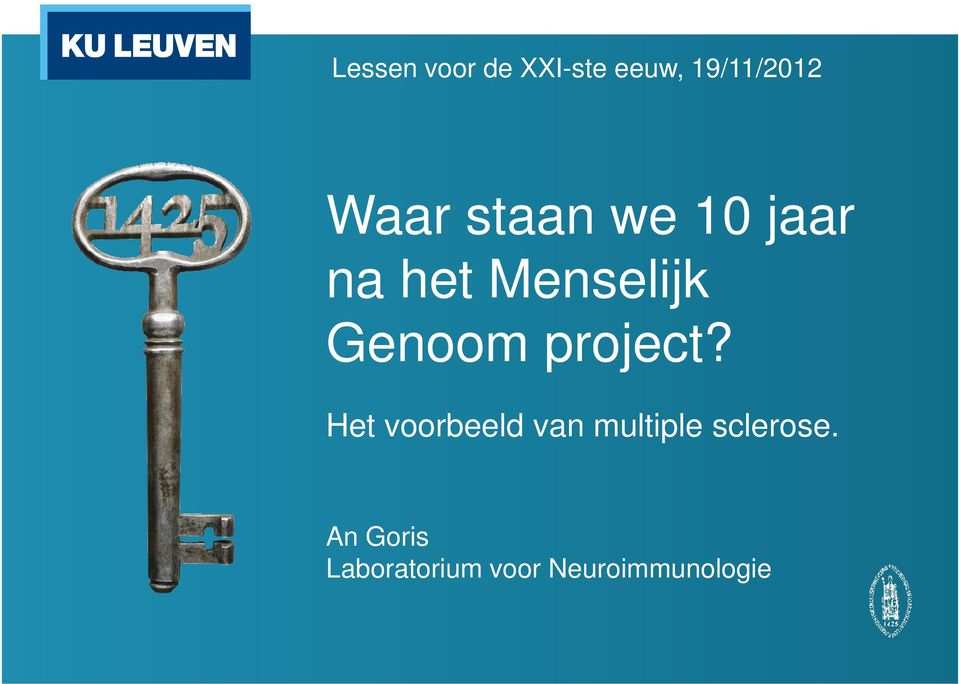 Genoom project?