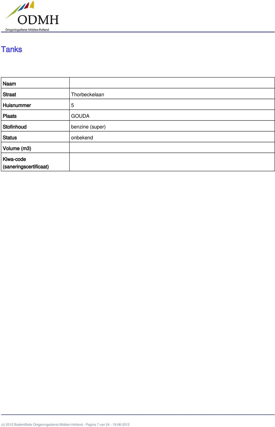 (m3) Kiwa-code (saneringscertificaat) (c) 2012